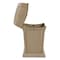 Rubbermaid Commercial Ranger Fire-Safe Container, Square, Structural Foam, 35 gal, Beige FG843088BEIG - alternate 6